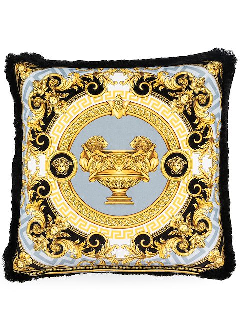 Versace cojín con estampado Barocco