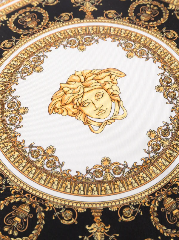 Versace Home I Love Baroque クッション 45cm x 45cm | ブラック