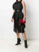 Image 2 of Alexander McQueen halterneck drape detail blouse