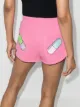 Natasha Zinko embroidered track shorts