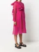 MSGM bow detail A-line dress