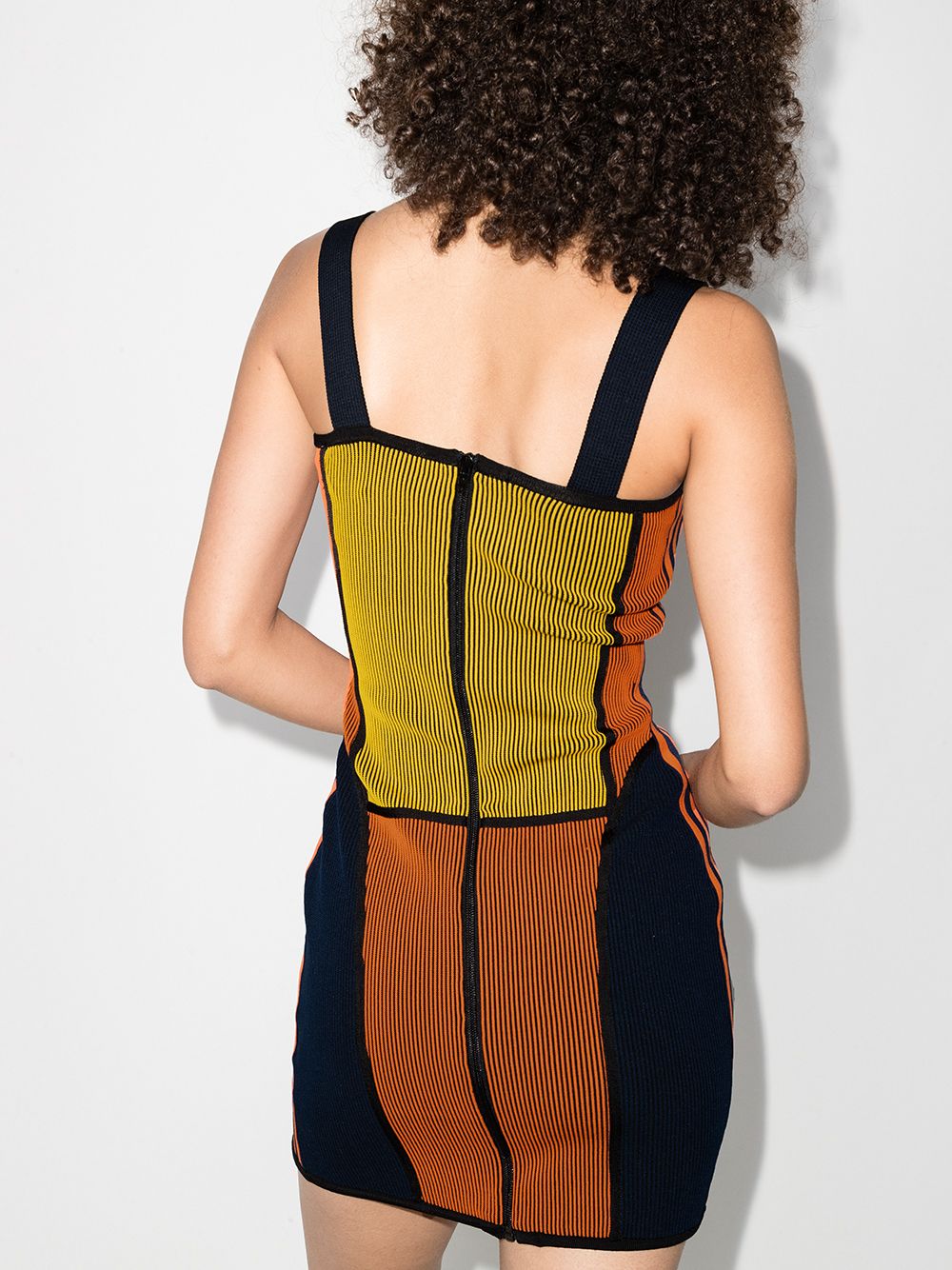 adidas x paolina russo corset dress