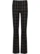 Image 1 of Alexander McQueen check-pattern slim-leg trousers