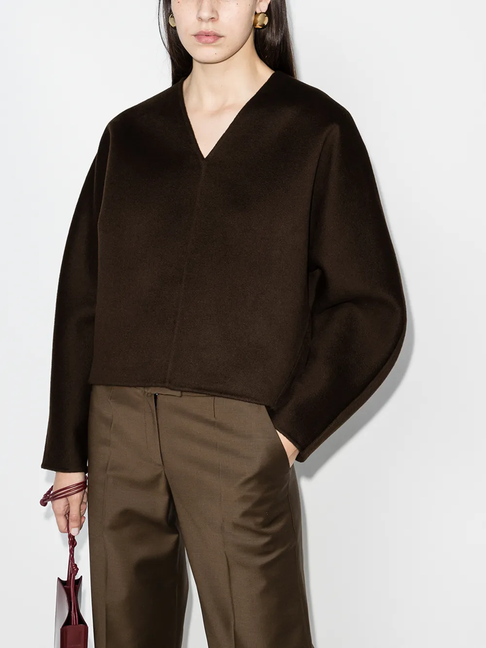 TOTÊME RENNES CASHMERE AND WOOL SWEATER