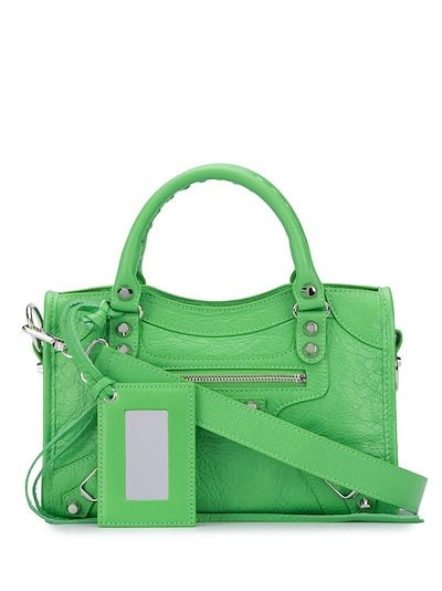 Balenciaga City mini bag green | MODES