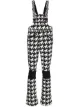 Image 1 of Perfect Moment houndstooth print ski overalls