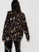 R13 leopard oversized jumper