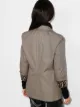 R13 houndstooth-pattern single-breasted blazer