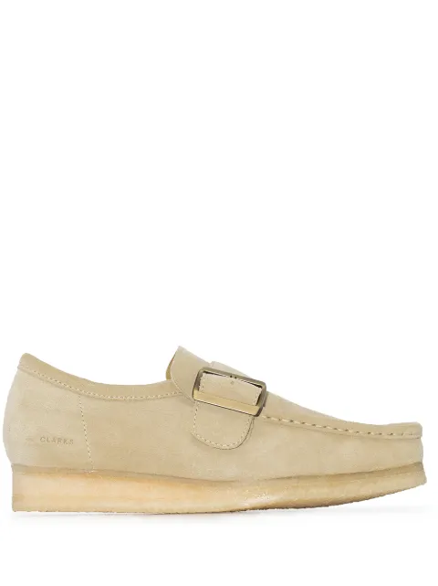 clarks wallabee monk strap