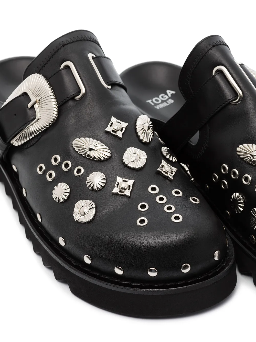 studded slippers