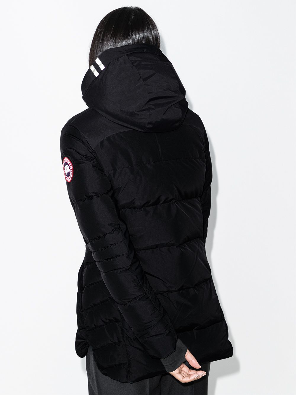 фото Canada goose пуховик hybridge с капюшоном