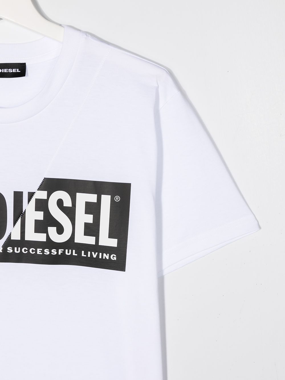 фото Diesel kids футболка с логотипом