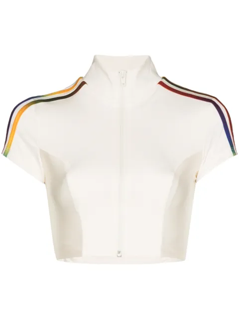 Shop white adidas x Paolina Russo cropped top with Express Delivery -  Farfetch