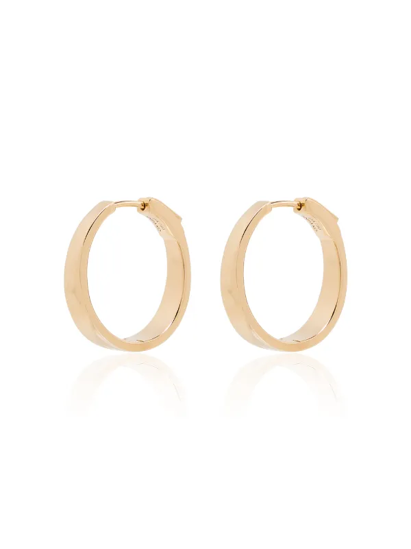 Oro Farfetch Accessori Gioielli Orecchini Orecchini a cerchio 