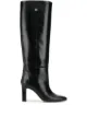Image 1 of Sandro Paris knee-length slip on boots