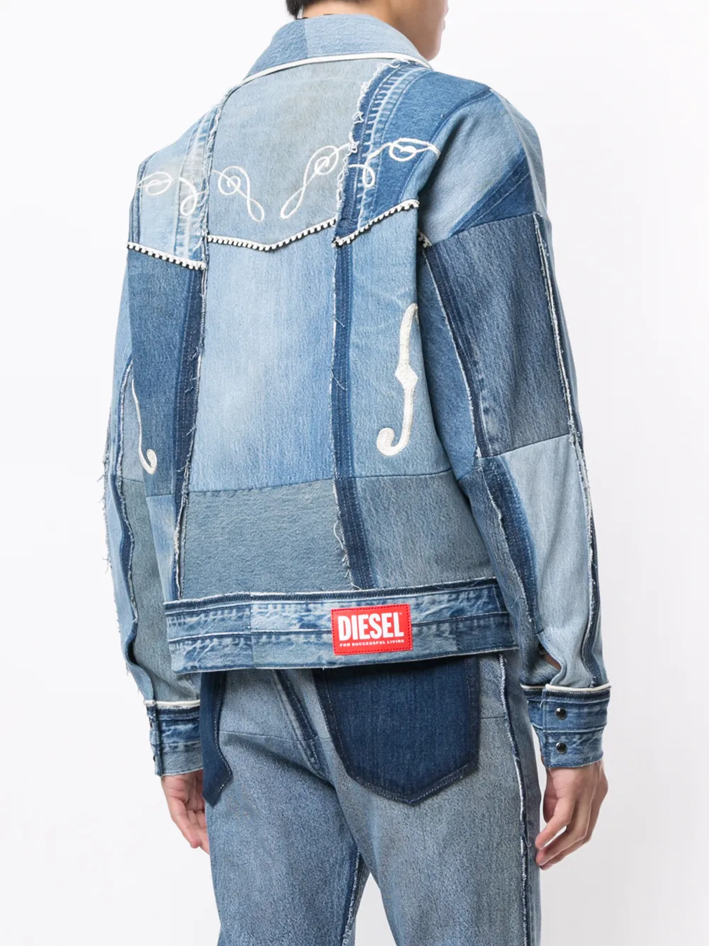 Diesel x Readymade Patchwork Denim Jacket - Farfetch