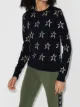 Image 2 of Perfect Moment metallic intarsia knit wool jumper