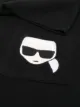 Karl Lagerfeld logo sprint scarf
