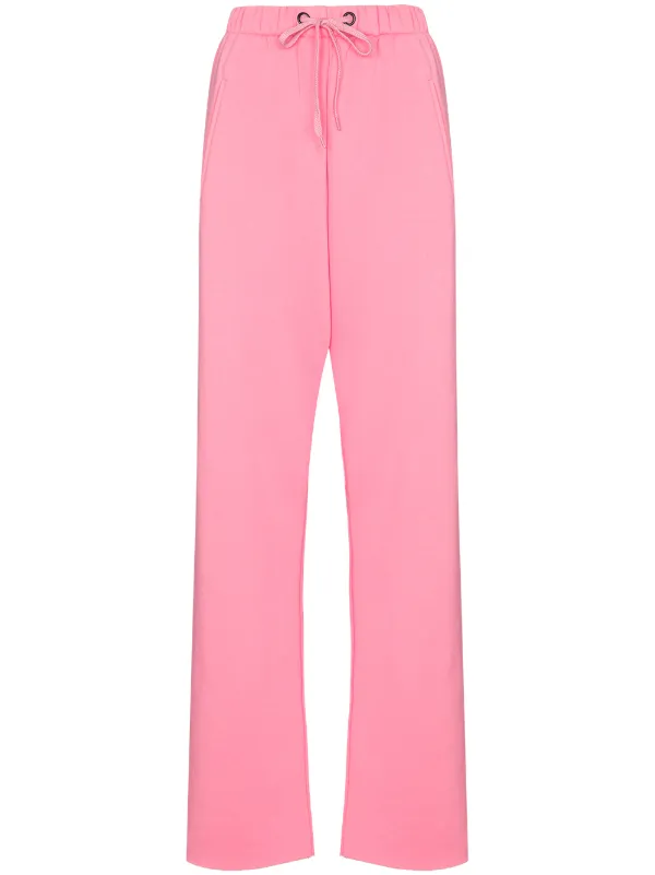 wide leg track pants womens