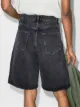 AGOLDE knee-length denim shorts