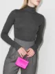 Image 2 of GOLDSIGN roll-neck ribbed-knit jumper