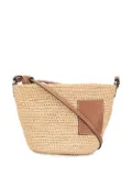 LOEWE raffia weave tote bag - Neutrals