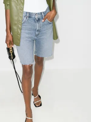 womens knee length cargo shorts