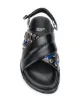 Toga Pulla crossover strap slingback sandals
