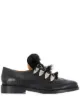 Image 1 of Toga Pulla faux fur embellished lace-up brogues