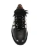 Toga Pulla faux fur embellished lace-up brogues
