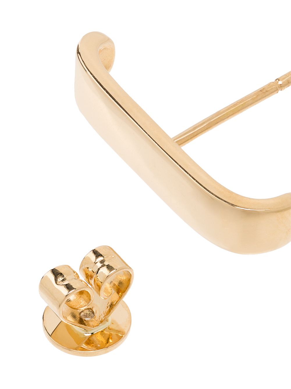 фото Anita ko 18k yellow gold lobe cuff earring