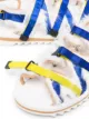 Image 2 of Suicoke faux-fur strappy sandals