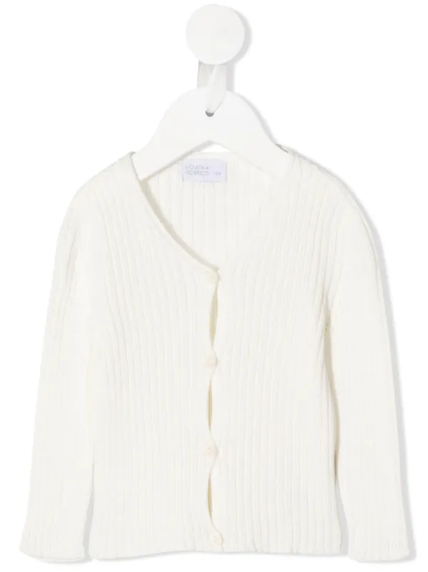 cotton button up cardigan