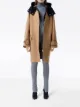Burberry logo appliqué technical hooded parka