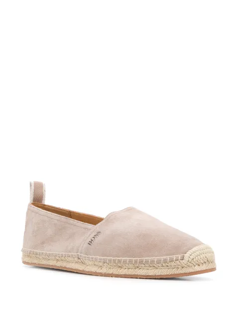 BOSS slip-on Suede Espadrilles - Farfetch