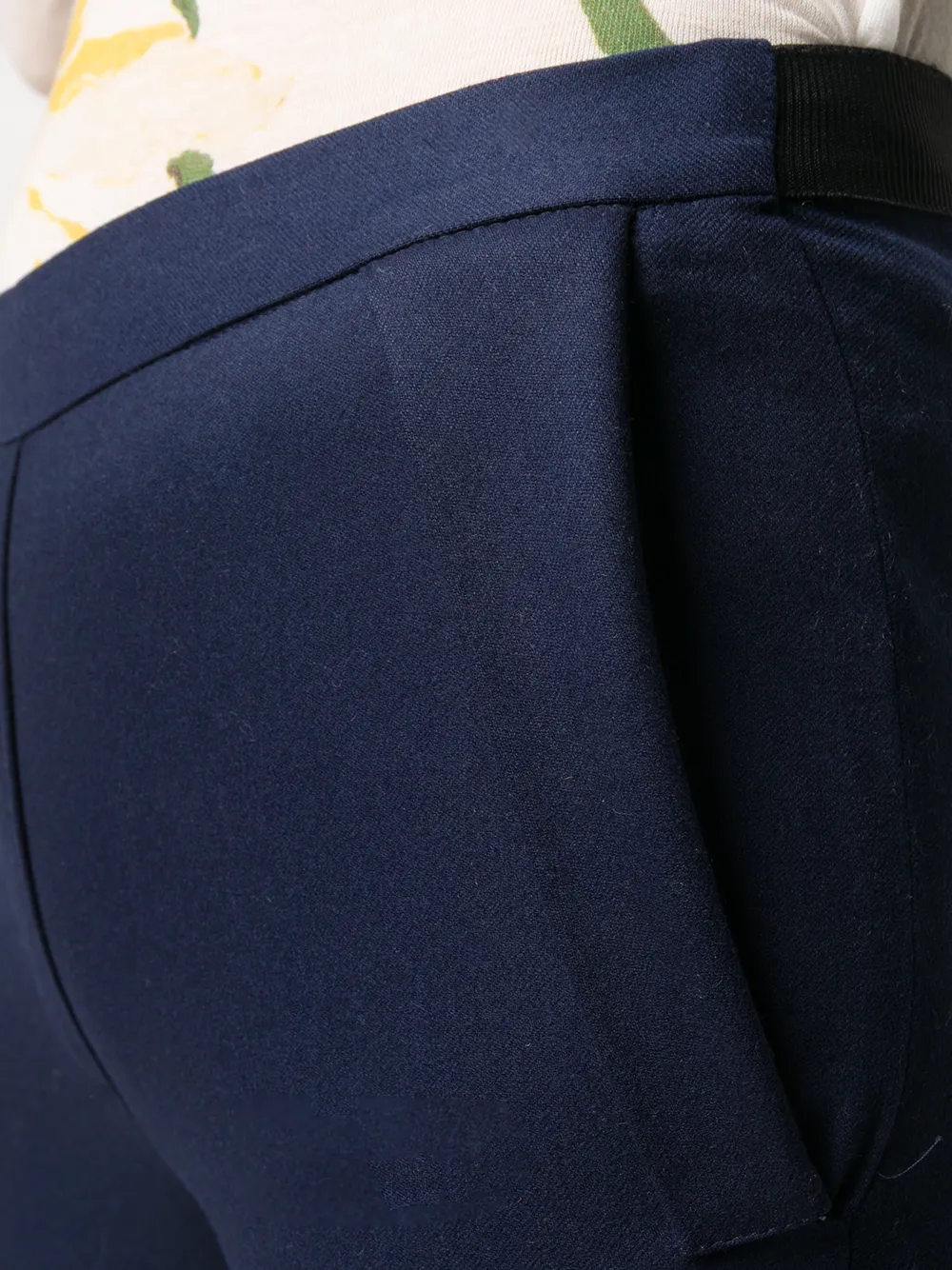 Kiton Slim-fit broek Blauw