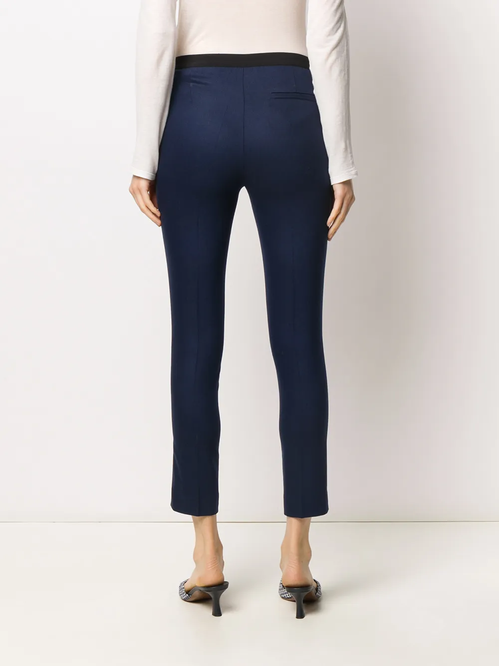 Kiton Slim-fit broek Blauw