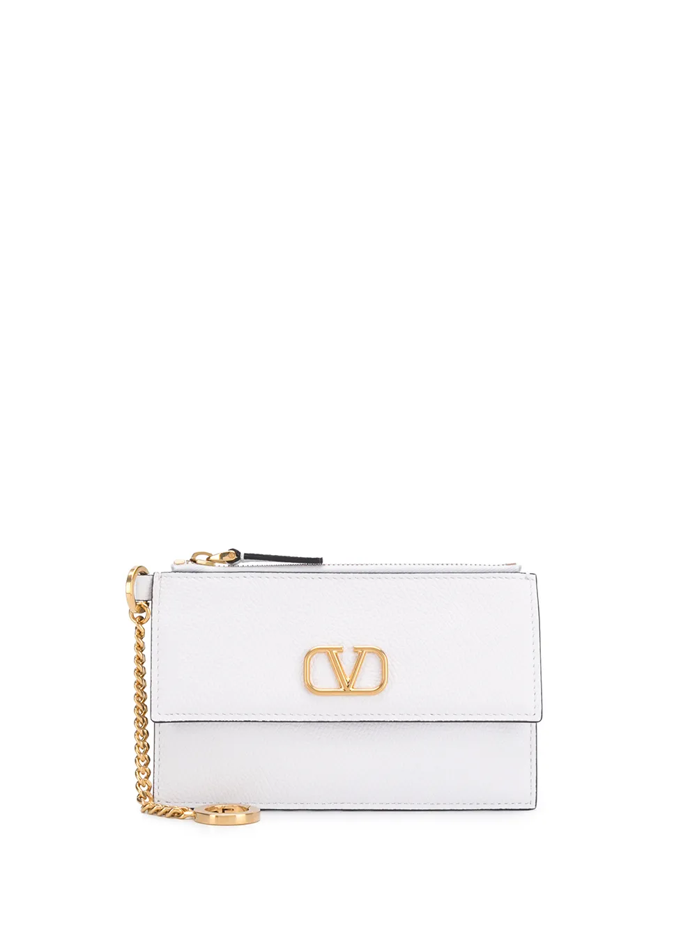 фото Valentino garavani vlogo pebbled wallet