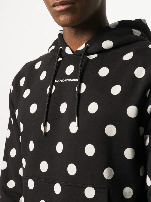 hoodie polkadot