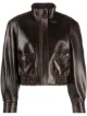 Image 1 of Sandro Paris high-neck bomber jacket