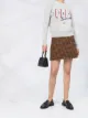 Image 2 of Sandro Paris houndstooth mini skirt