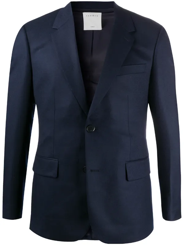 sandro blue blazer