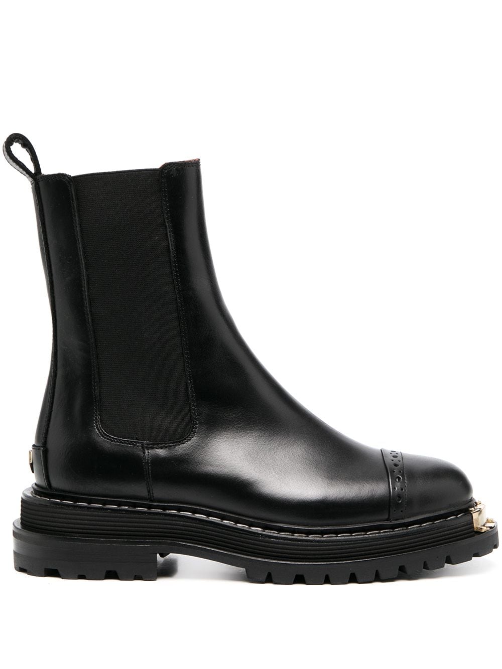 Image 1 of SANDRO mid-calf leather boots