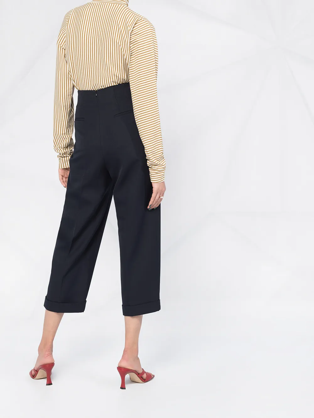 Cheap SANDRO Sieny high waisted trousers Women