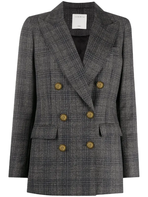 sandro grey coat