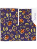 Billionaire cowboy print scarf - Blue
