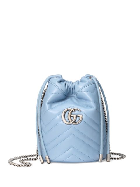 gucci bucket bag blue