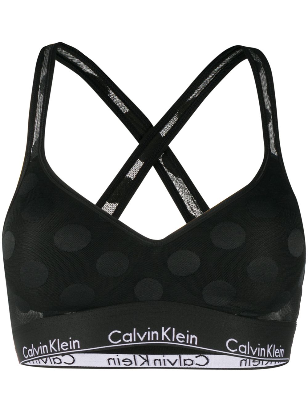 фото Calvin klein underwear бюстгальтер-бралетт modern dot