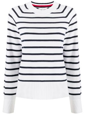 block stripe oversized sweater tommy hilfiger