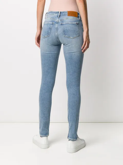 mid rise skinny tommy hilfiger